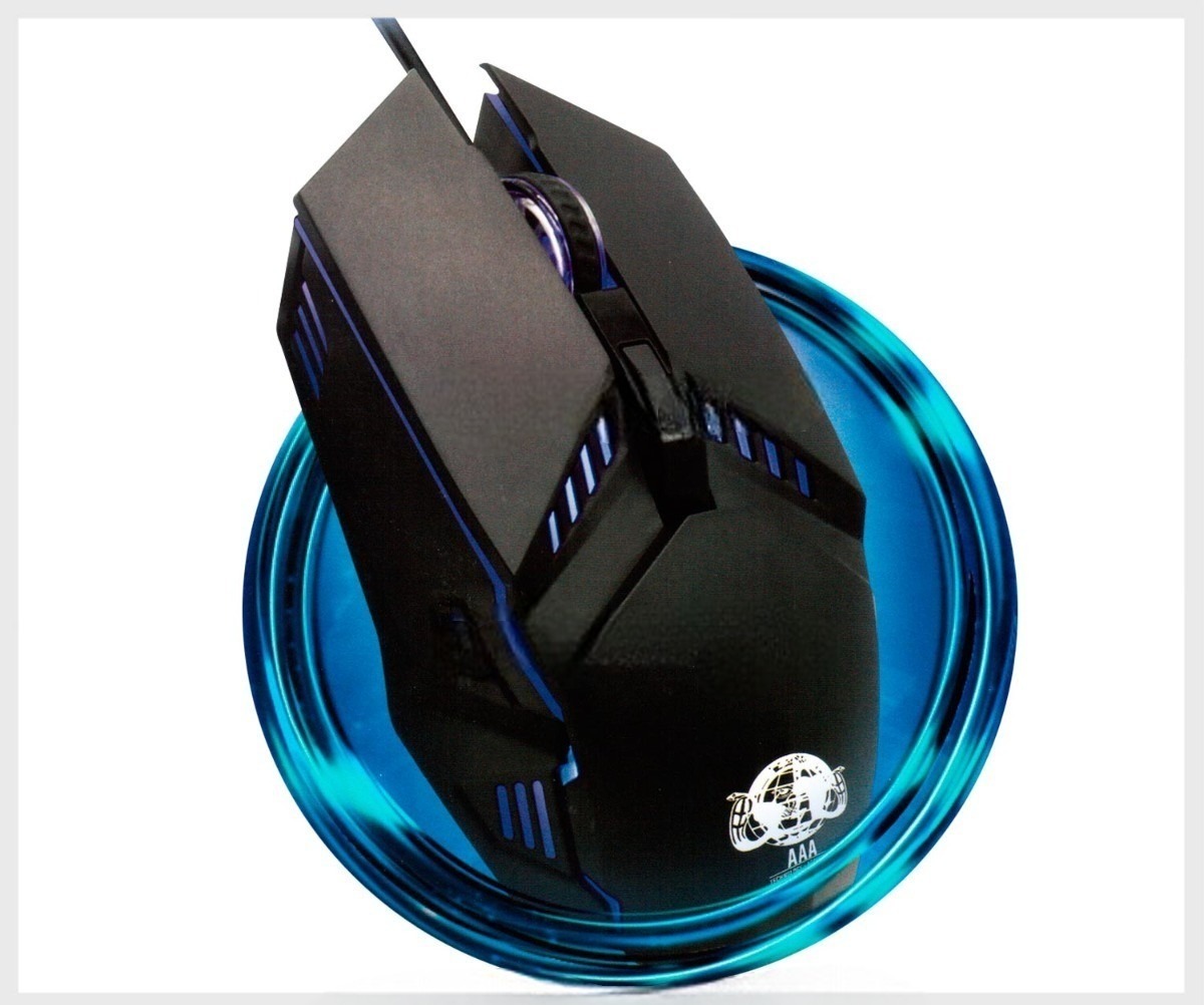 Miniatura 2 de Mouse Alambrico AAA-428 Con Iluminación